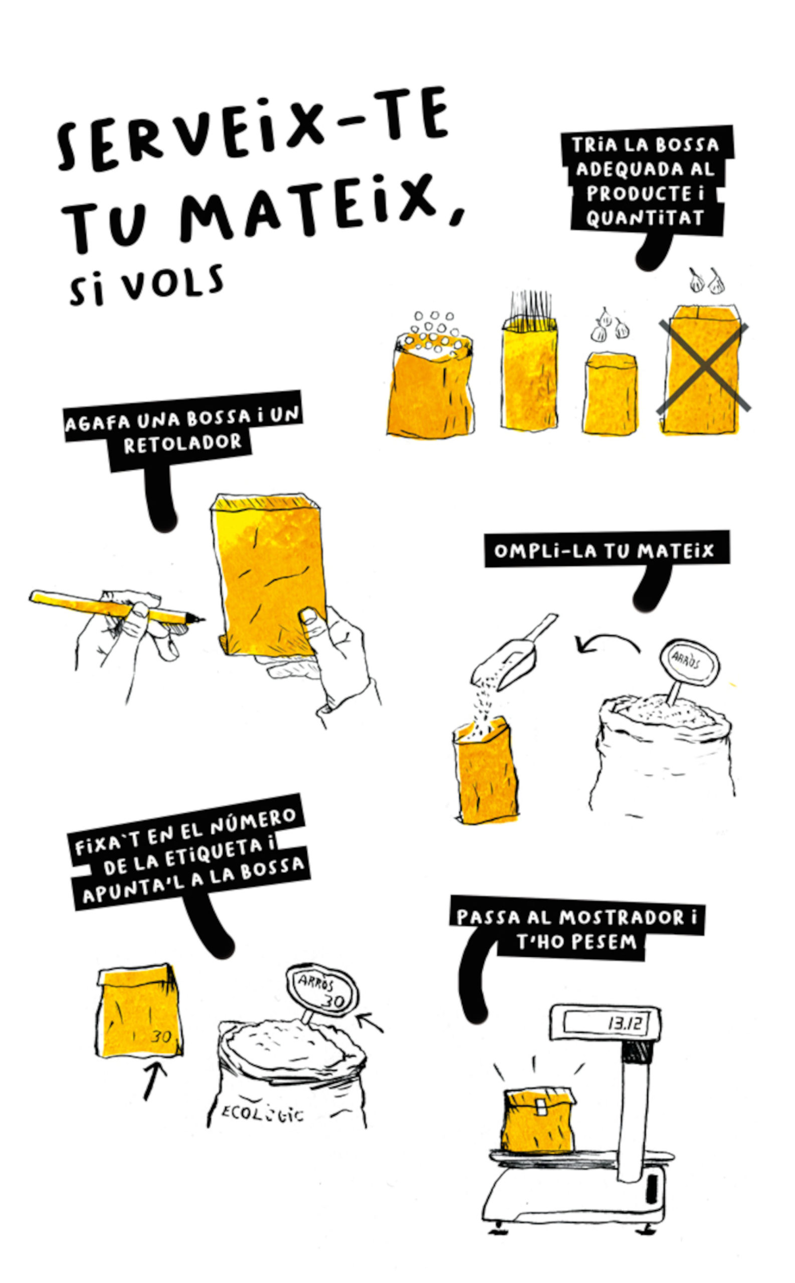 Sírvete tu misma, si quieres