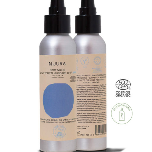 Crema solar mineral SPF 50 NUURA KIDS | Para la piel: cremas y aceites | La Comanda