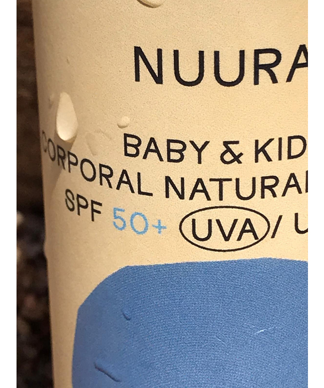 Crema solar mineral SPF 50 NUURA KIDS | Para la piel: cremas y aceites | La Comanda