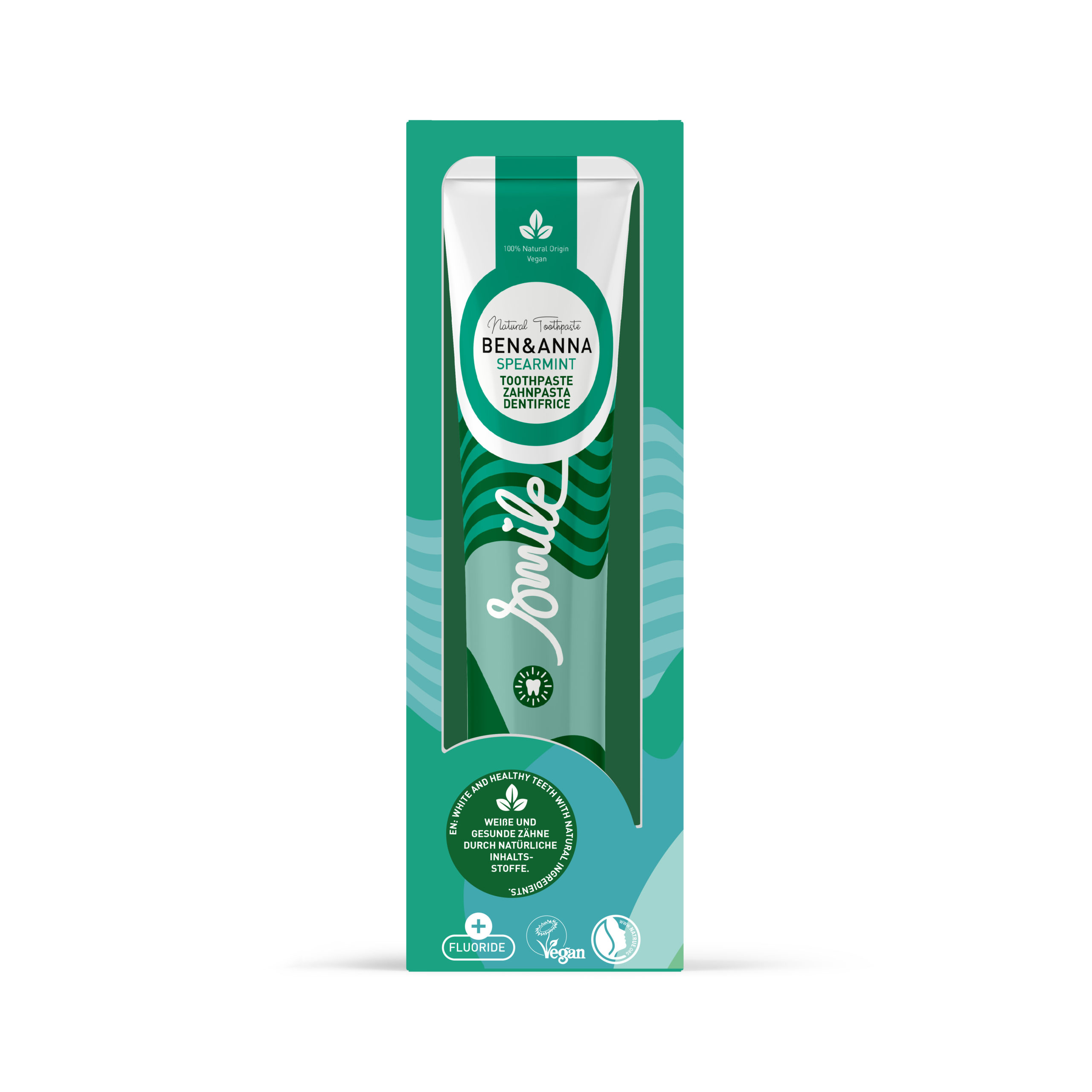 Dentífrico tubo menta verde con flúor| Higiene dental | La Comanda