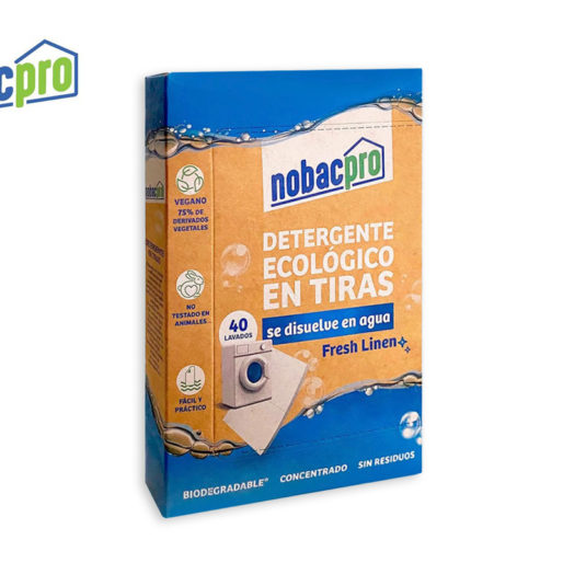 Nobacpro Detergente en Tiras para la Ropa | Productos de limpieza | La Comanda a granel