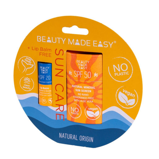 Pack solar SPF 50 y bálsamo labial SPF 20 | Para la piel: cremas y aceites | La Comanda